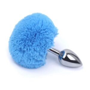 plug-anal-con-cola-de-conejo-bugs-azul